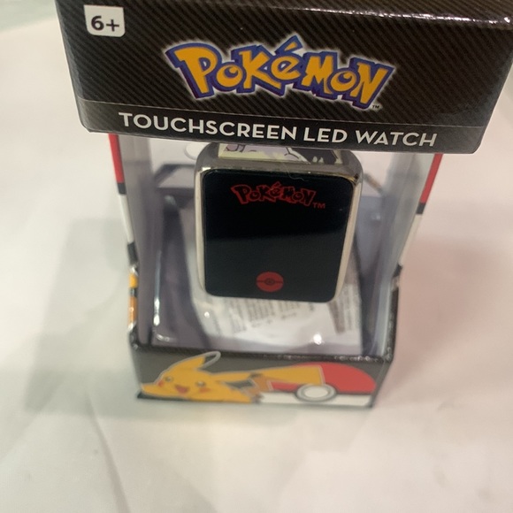 New $30 ACCUTIME Pokemon Kid's Touch Screen Red Silicone LED Watch - Picture 4 of 6